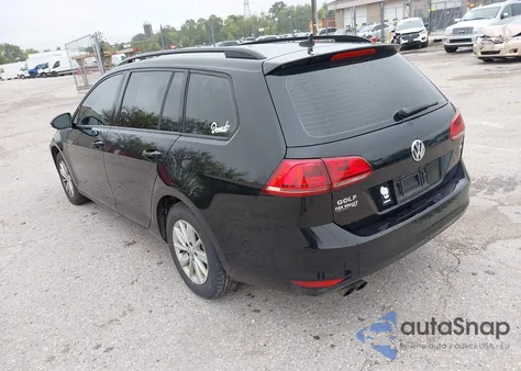 2016 Volkswagen Golf Sportwagen Tsi S 4-Door из США, поврежденный, VIN 3VWC17AU3GM516670